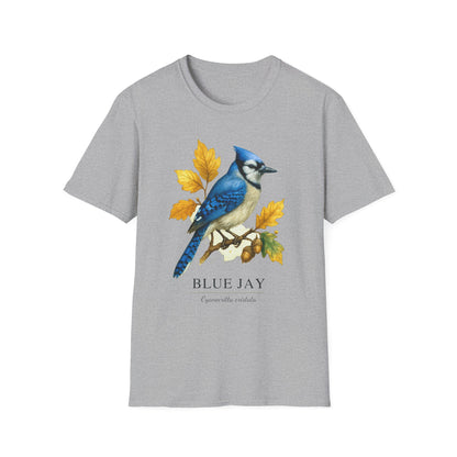 Blue Jay Field Guide Watercolor T-Shirt