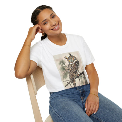 Great Horned Owl – Vintage T-Shirt