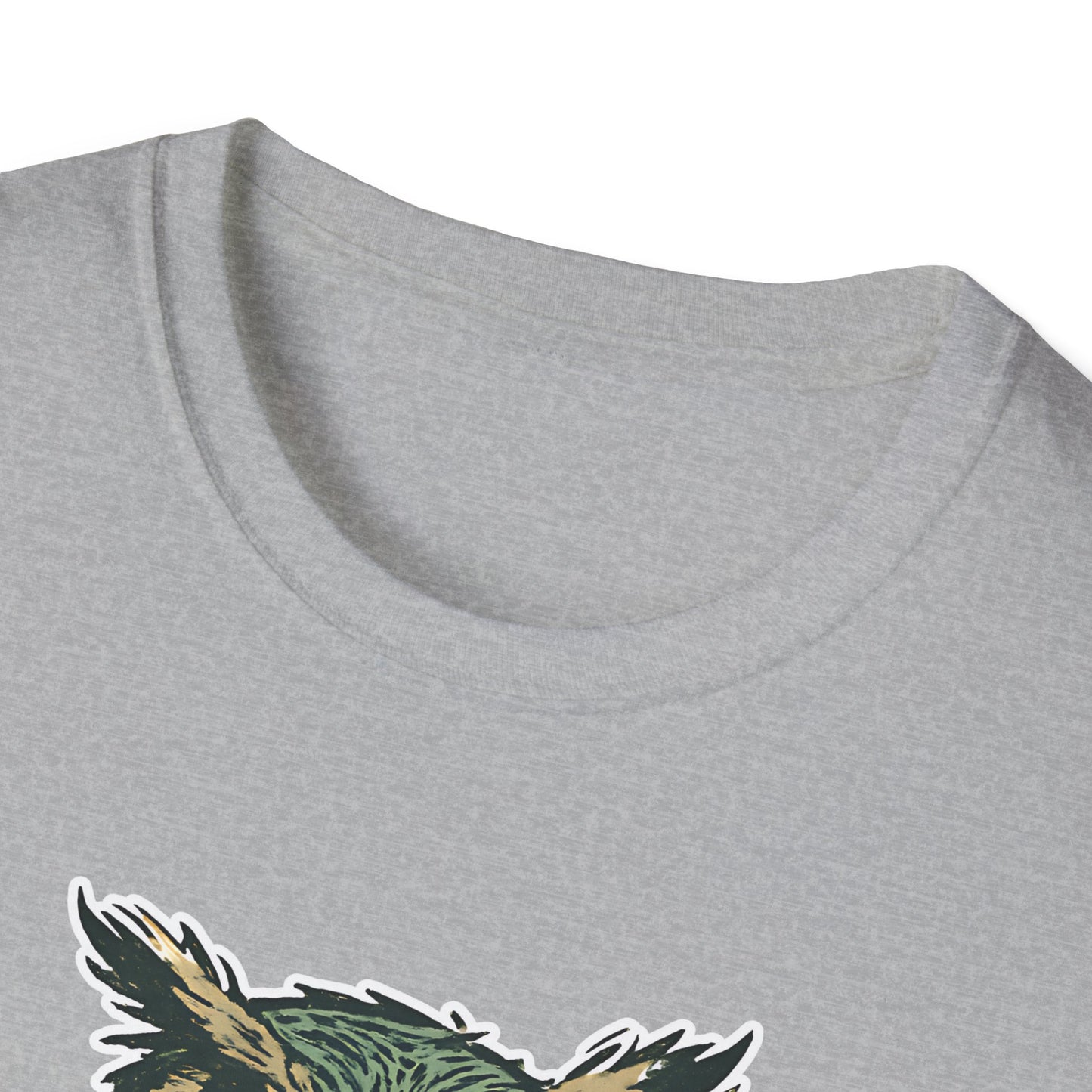 Great Horned Owl Coffee Humor T-Shirt