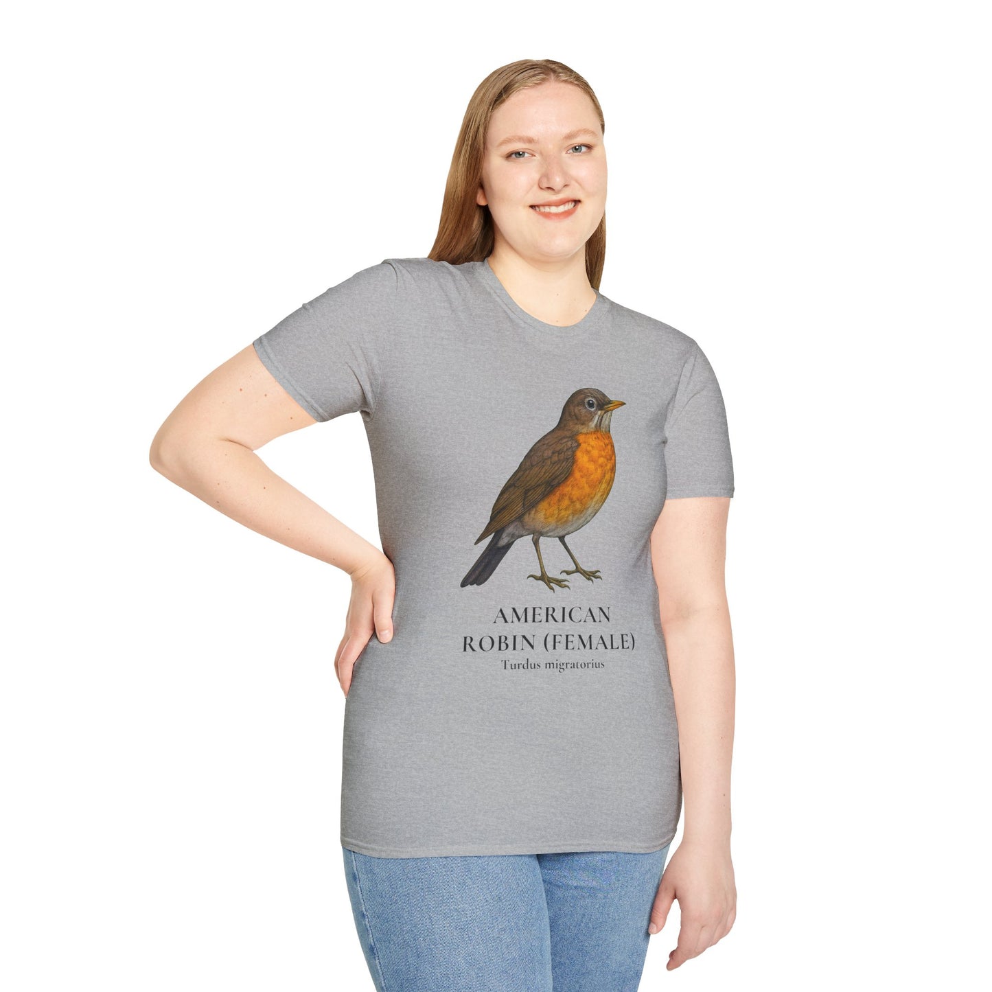 American Robin (Female) Field Guide Tee
