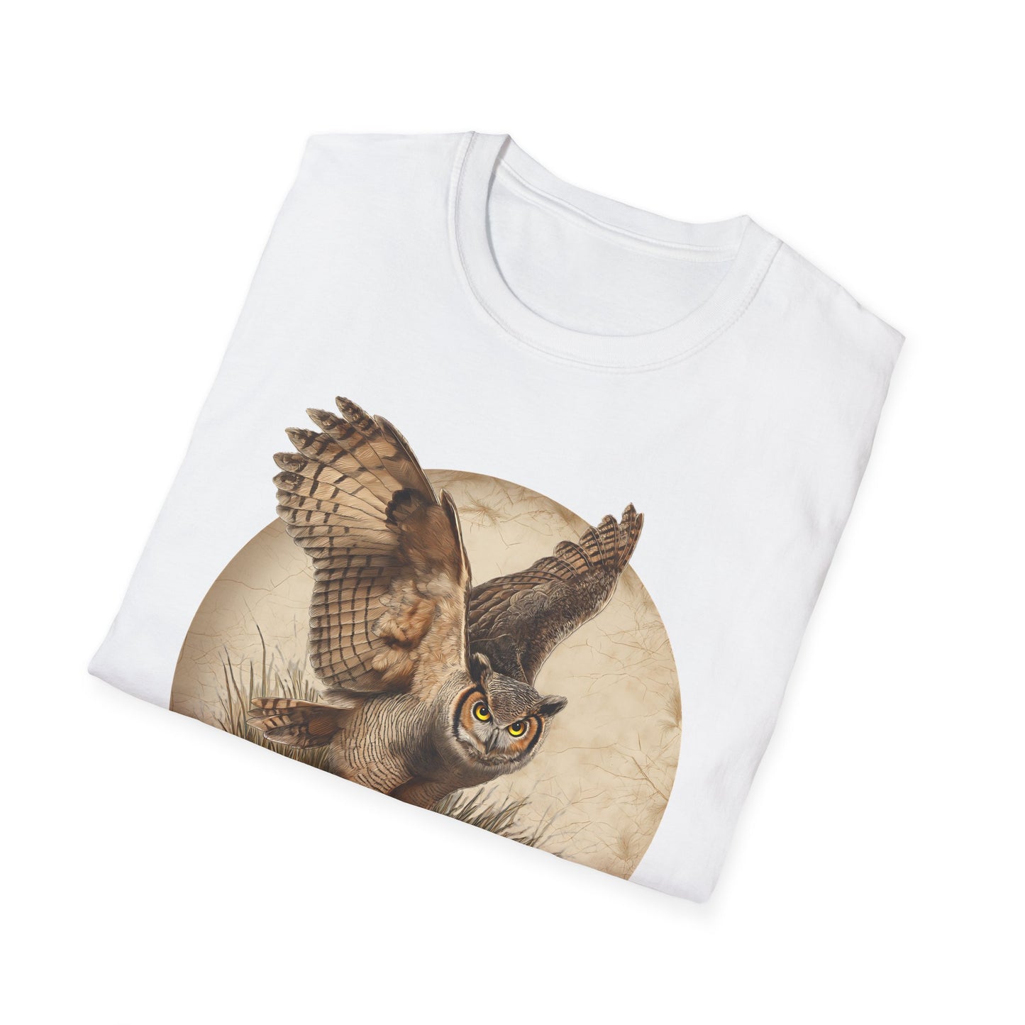 Great Horned Owl Vintage T-Shirt
