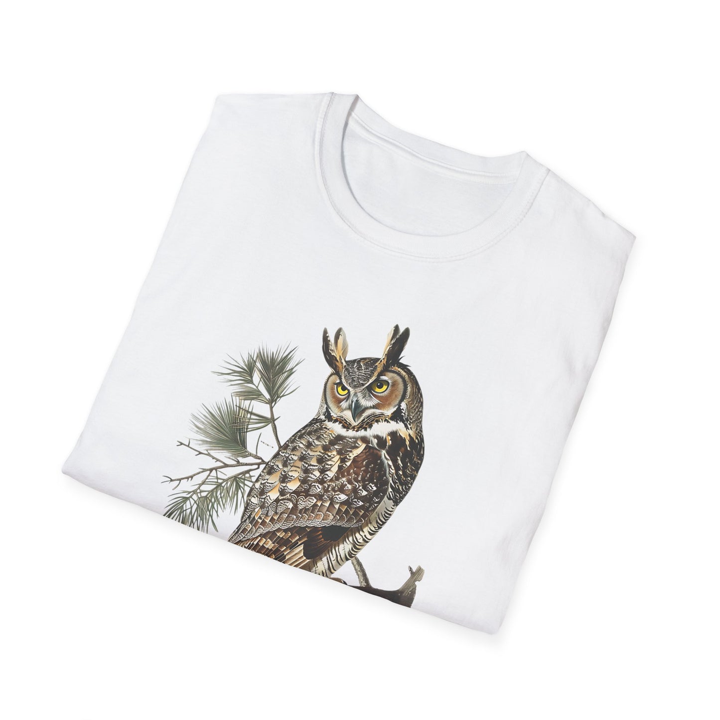Great Horned Owl – Vintage T-Shirt