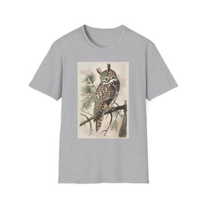 Great Horned Owl – Vintage T-Shirt