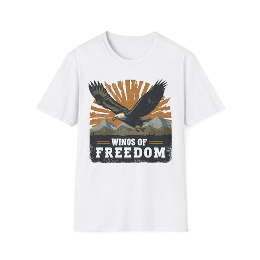 Bald Eagle Wings of Freedom T-Shirt
