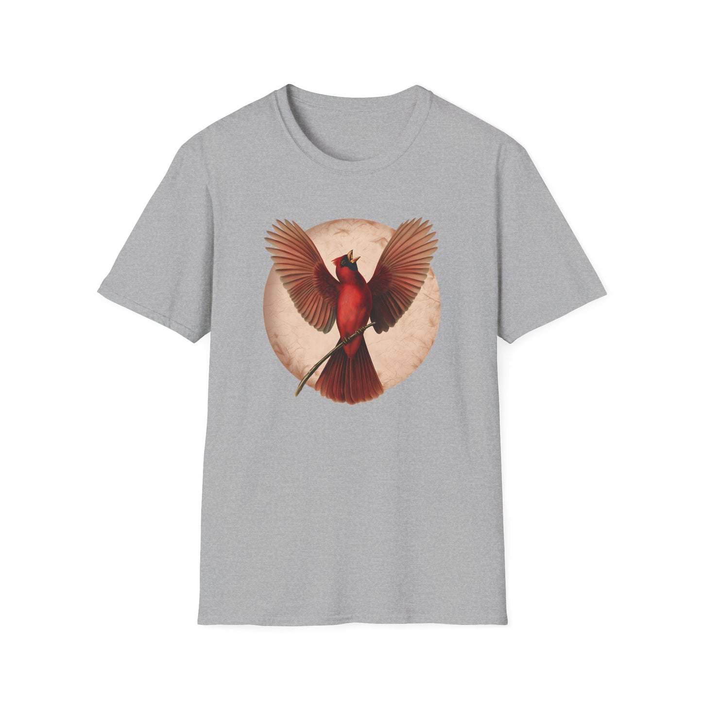 Northern Cardinal with Wings Outstretched T-Shirt