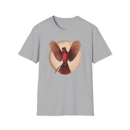 Northern Cardinal with Wings Outstretched T-Shirt