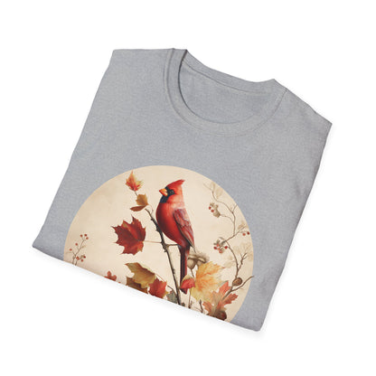 Northern Cardinal Fall Branch T-Shirt