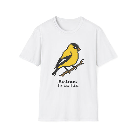 American Goldfinch Pixel Art (Male)