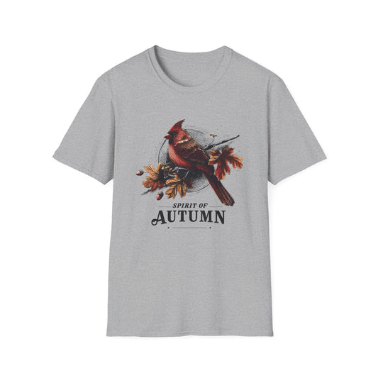 Northern Cardinal Spirit of Autumn Vintage T-Shirt