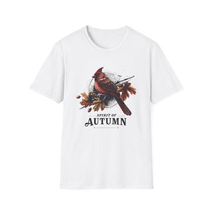 Northern Cardinal Spirit of Autumn Vintage T-Shirt