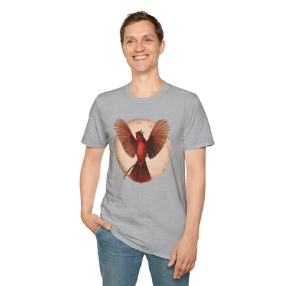 Northern Cardinal with Wings Outstretched T-Shirt