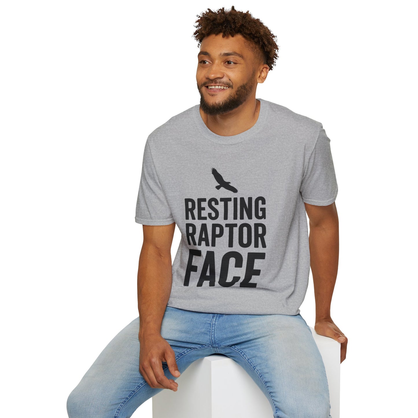 Resting Raptor Face Tee