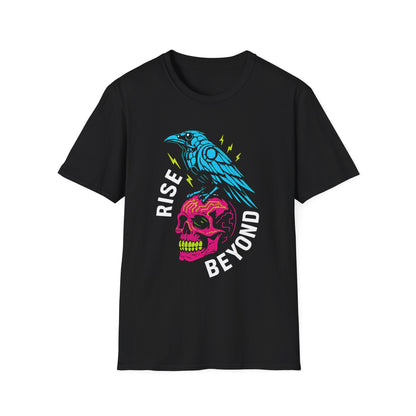 Rise Beyond Raven Skull T-Shirt