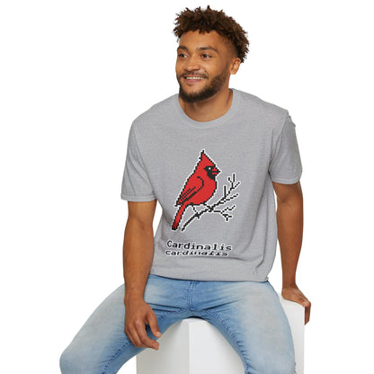 Northern Cardinal Pixel Art (Male)
