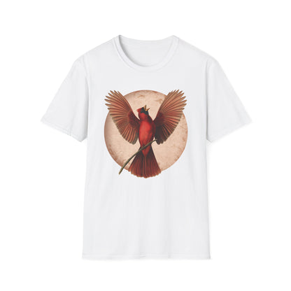 Northern Cardinal with Wings Outstretched T-Shirt