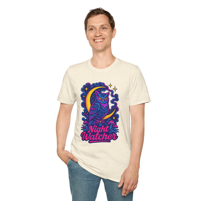Great Horned Owl Psychedelic T-Shirt