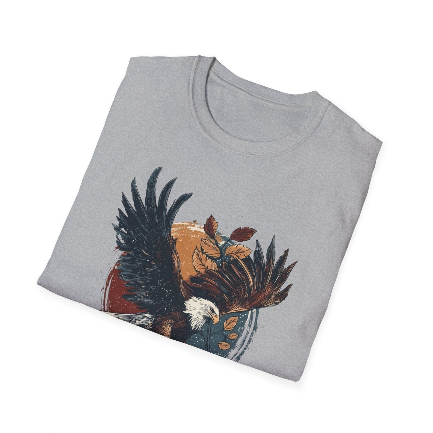 Bald Eagle Spirit of Freedom Vintage T-Shirt