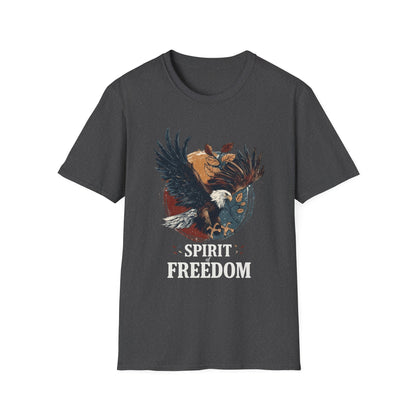 Bald Eagle Spirit of Freedom Vintage T-Shirt