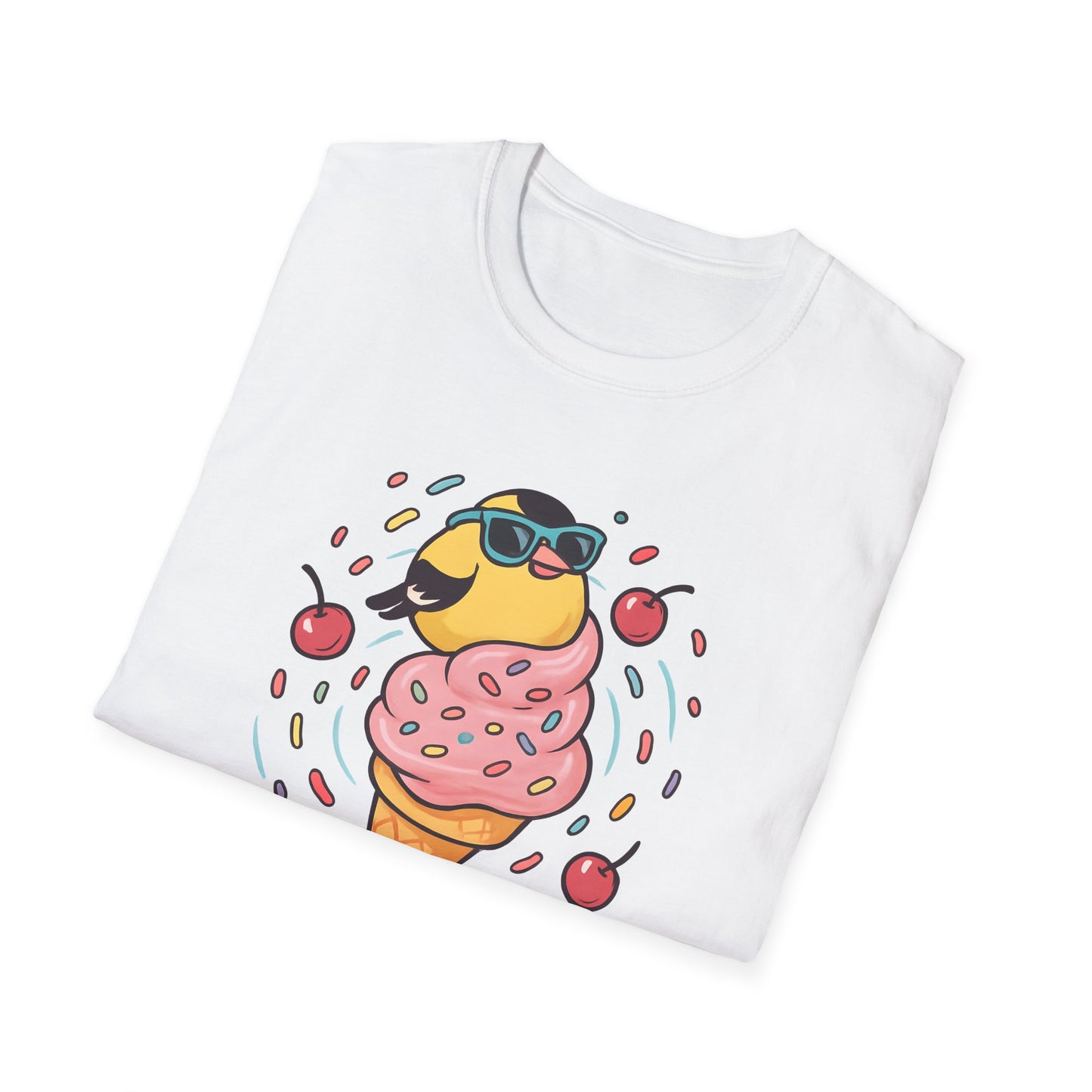 American Goldfinch Chillin’ Kawaii T-Shirt