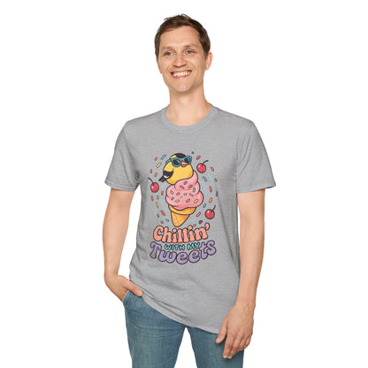 American Goldfinch Chillin’ Kawaii T-Shirt
