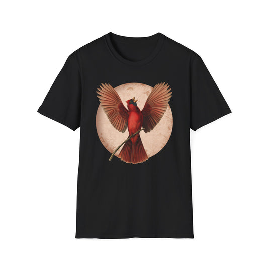 Northern Cardinal with Wings Outstretched T-Shirt