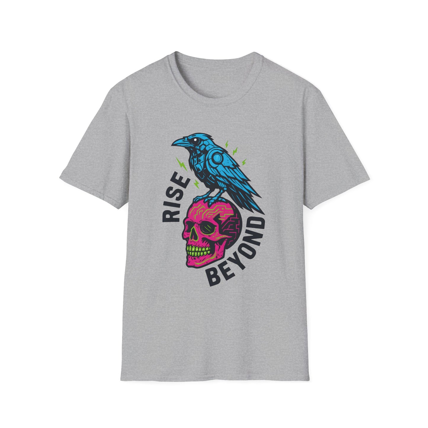 Rise Beyond Raven Skull T-Shirt