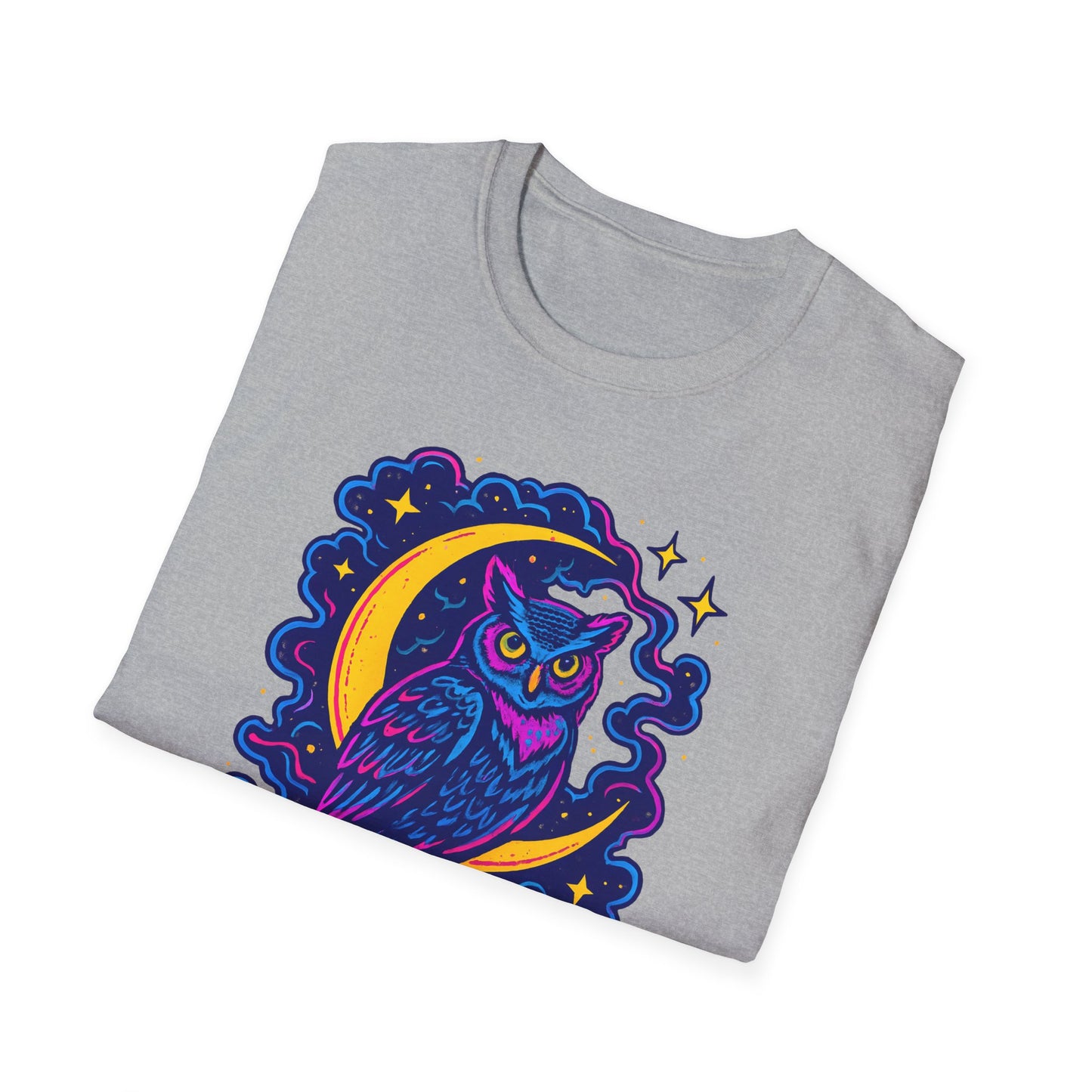 Great Horned Owl Psychedelic T-Shirt