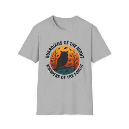 Owl Silhouette Sunset T-Shirt
