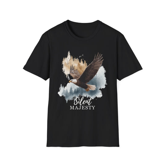 Bald Eagle Silent Majesty Watercolor T-Shirt