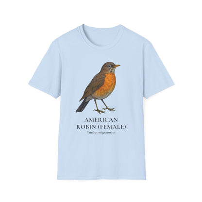American Robin (Female) Field Guide Tee