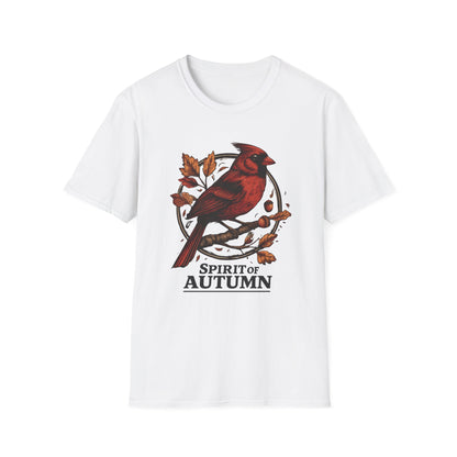 Northern Cardinal Spirit of Autumn T-Shirt