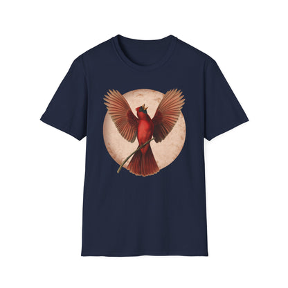 Northern Cardinal with Wings Outstretched T-Shirt