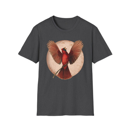 Northern Cardinal with Wings Outstretched T-Shirt