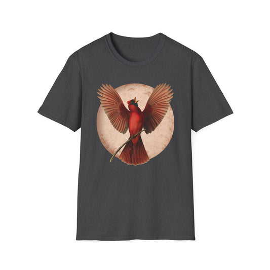 Northern Cardinal with Wings Outstretched T-Shirt