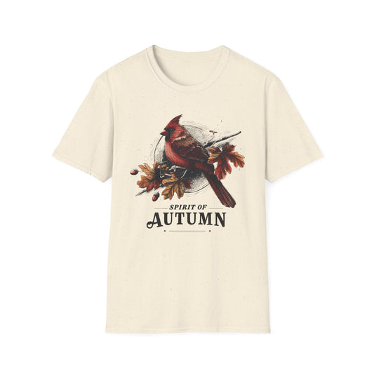 Northern Cardinal Spirit of Autumn Vintage T-Shirt