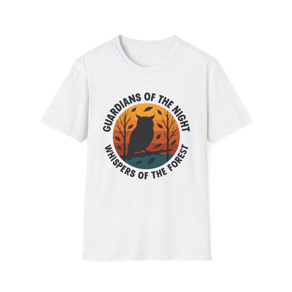 Owl Silhouette Sunset T-Shirt