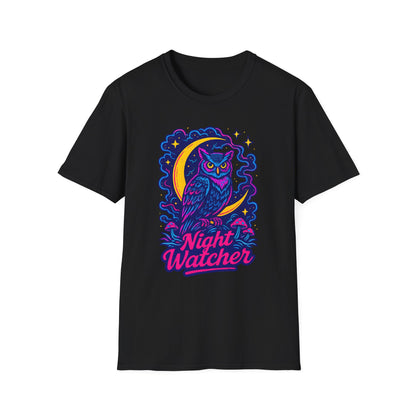 Great Horned Owl Psychedelic T-Shirt
