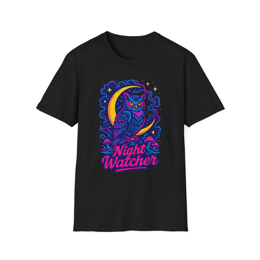 Great Horned Owl Psychedelic T-Shirt