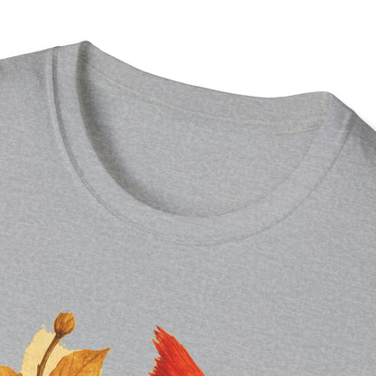 Northern Cardinal (Male) – Field Guide Watercolor Tee