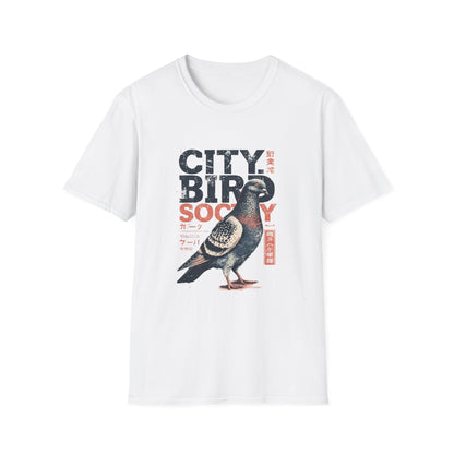 City Bird Society Pigeon T-Shirt