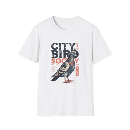 City Bird Society Pigeon T-Shirt