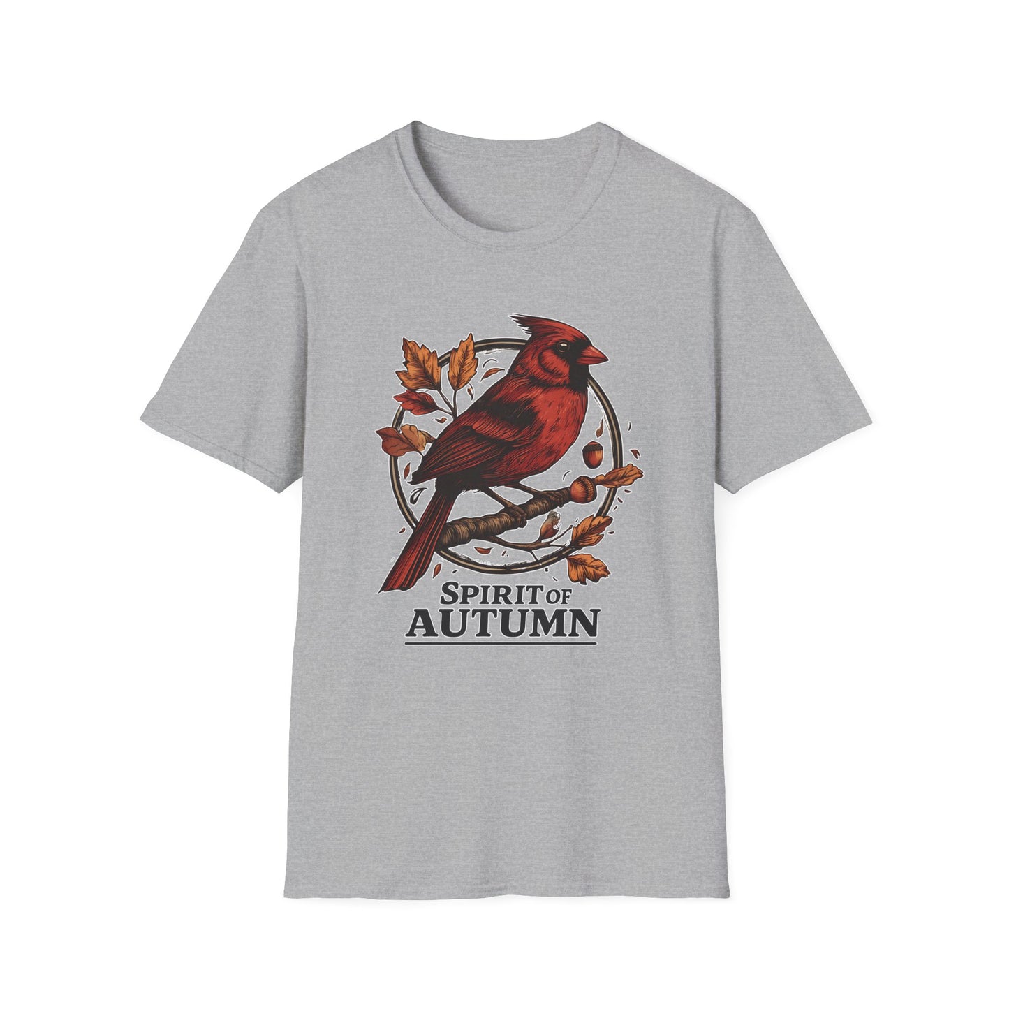 Northern Cardinal Spirit of Autumn T-Shirt