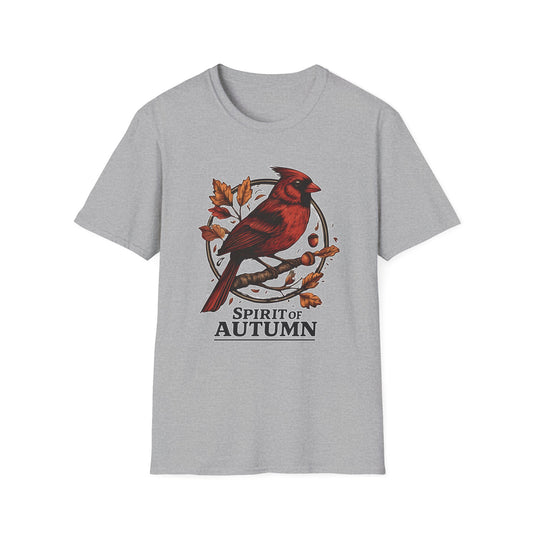 Northern Cardinal Spirit of Autumn T-Shirt