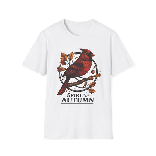 Northern Cardinal Spirit of Autumn T-Shirt