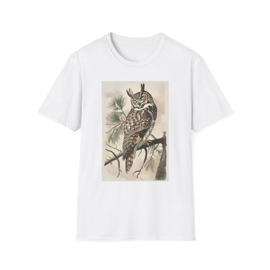 Great Horned Owl – Vintage T-Shirt