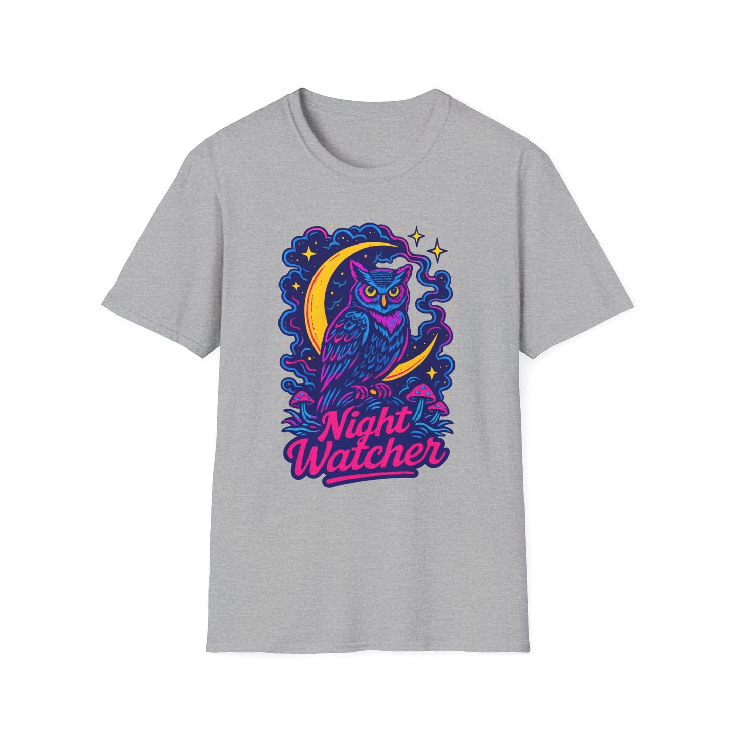 Great Horned Owl Psychedelic T-Shirt