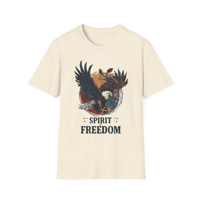 Bald Eagle Spirit of Freedom Vintage T-Shirt