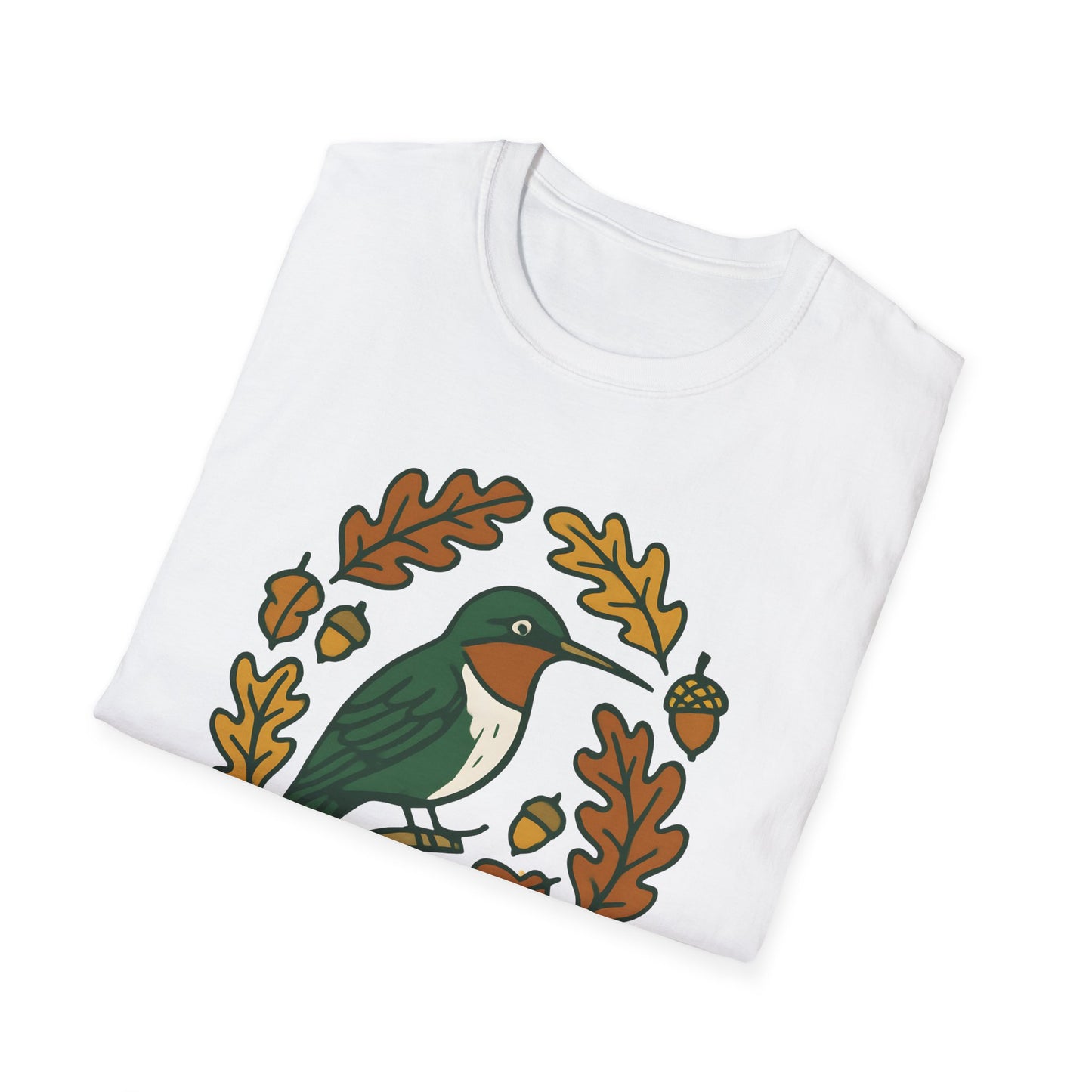 Ruby-throated Hummingbird Autumn Crest T-Shirt