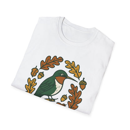 Ruby-throated Hummingbird Autumn Crest T-Shirt